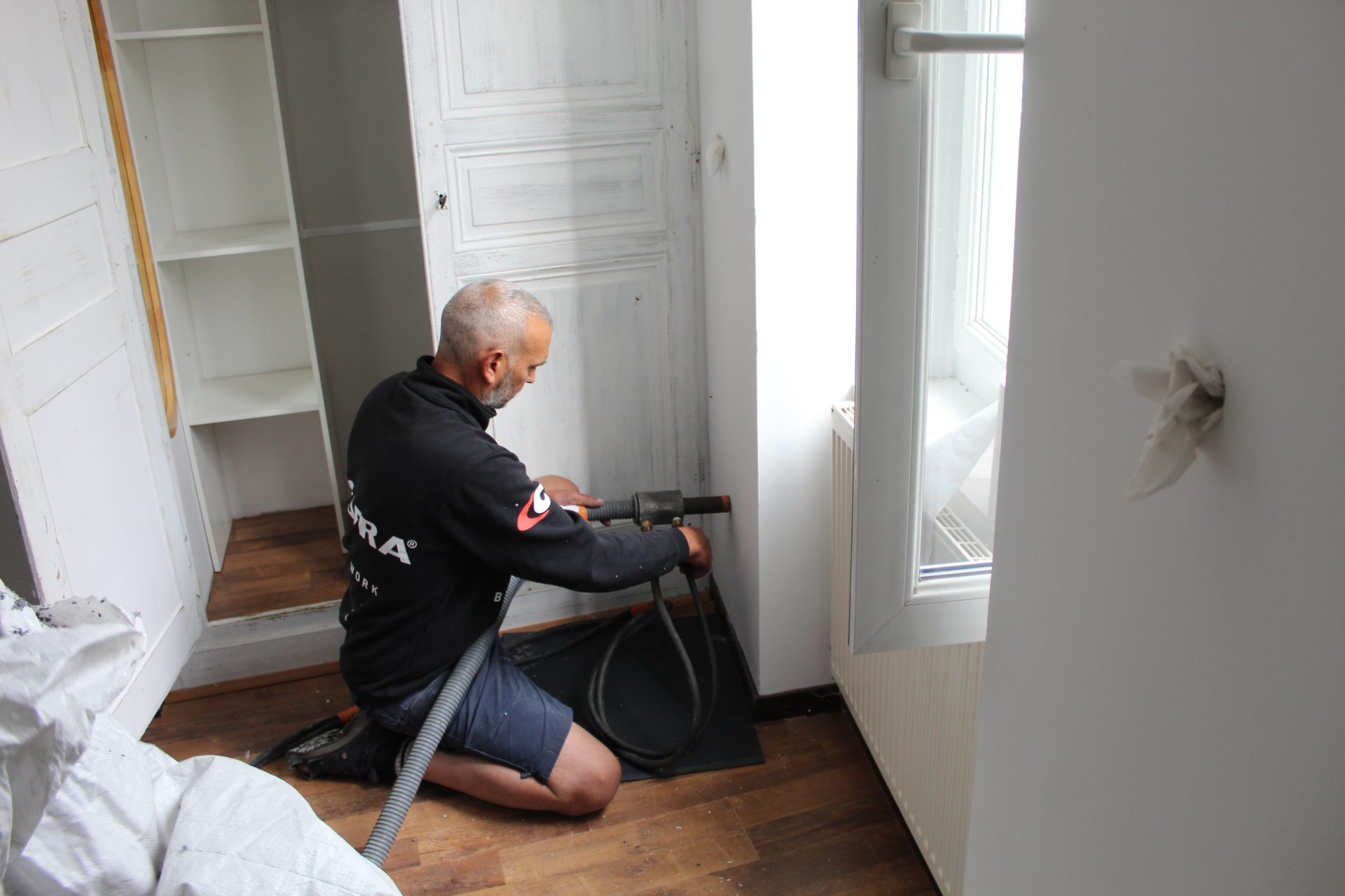 Isolation des murs par l&rsquo;intérieur (76m²) à Andance (07)